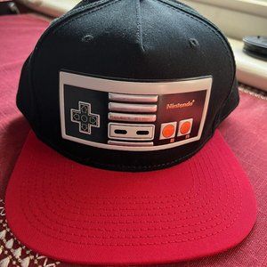 Nintendo Snapback Hat Used
